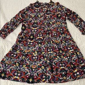 LOFT Floral Dress - Multicolor